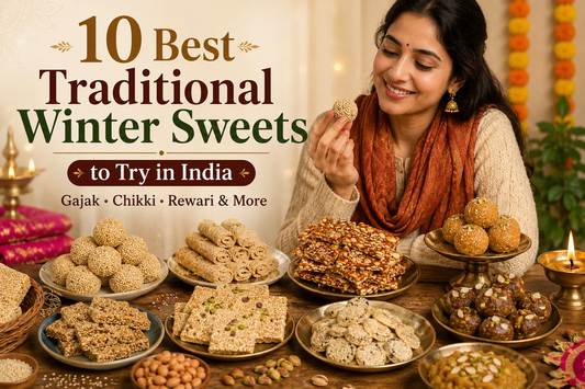 10 traditional winter sweets in India including gajak, chikki, rewari and tilpatti