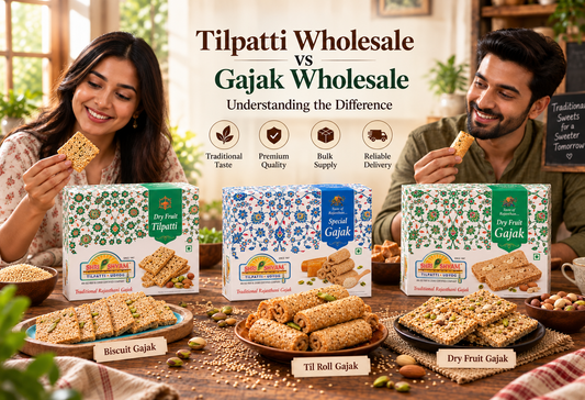 Tilpatti wholesale vs Gajak wholesale comparison