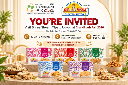 Chandigarh Fair 2026 at Parade Ground, Sector 17, featuring trade exhibitors, festive shopping and business networking.
