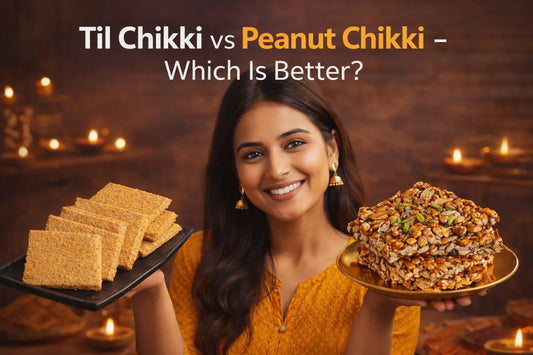 til chikki vs peanut chikki nutrition and benefits comparison