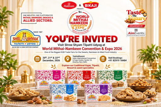 World Mithai-Namkeen Expo 2026: Dates, Venue & Highlights