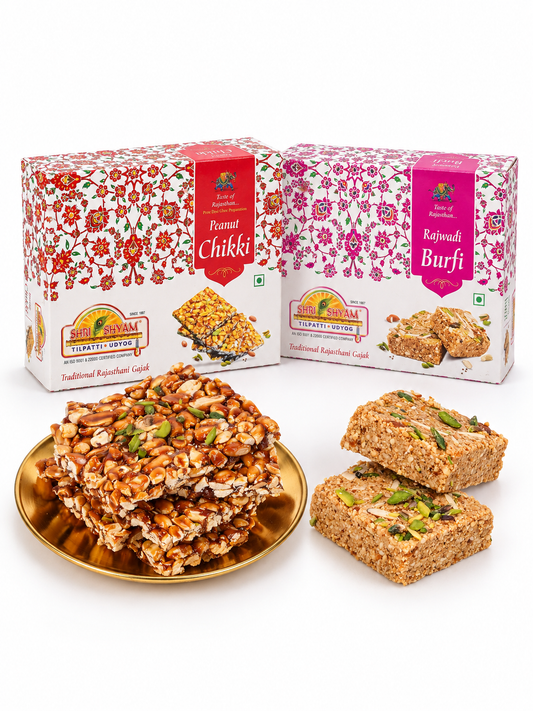Peanut Chikki and Rajwadi Burfi – Authentic Traditional Sweets
