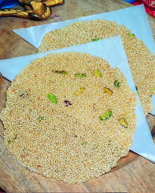 Jaggery Rewari (500g) – Traditional Rajasthani Sesame Sweet