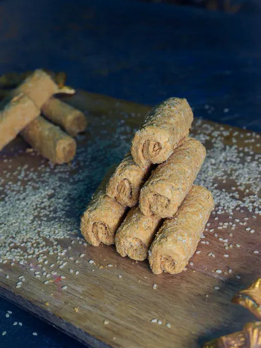 Traditional Special Gajak, Indian Sweet Treat | Rich in Flavor & Crunch | Ideal for Gifting & Festivities