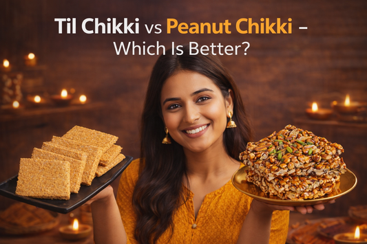 til chikki vs peanut chikki nutrition and benefits comparison