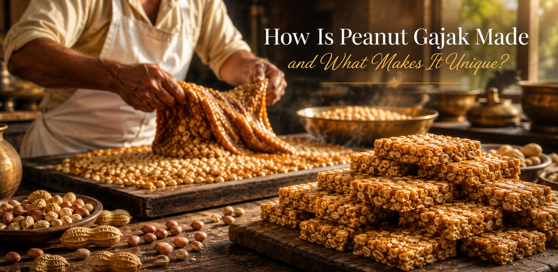 How Is Peanut Gajak Made and What Makes It Unique?