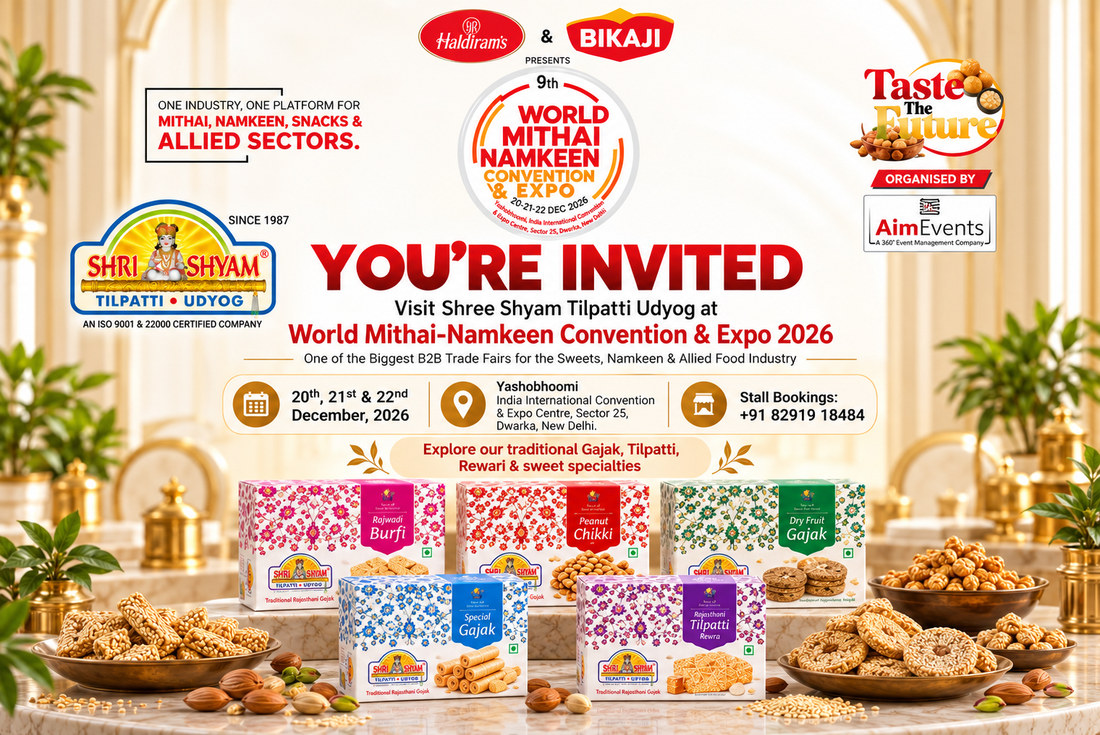 World Mithai-Namkeen Expo 2026: Dates, Venue & Highlights