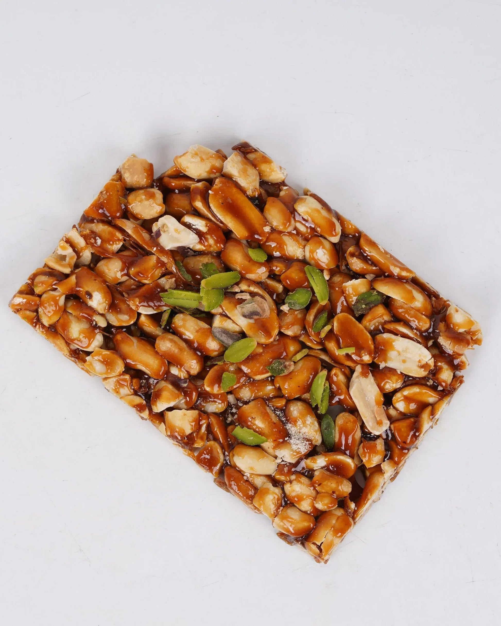 Crispy Peanut Chikki Product Display – Traditional Snack