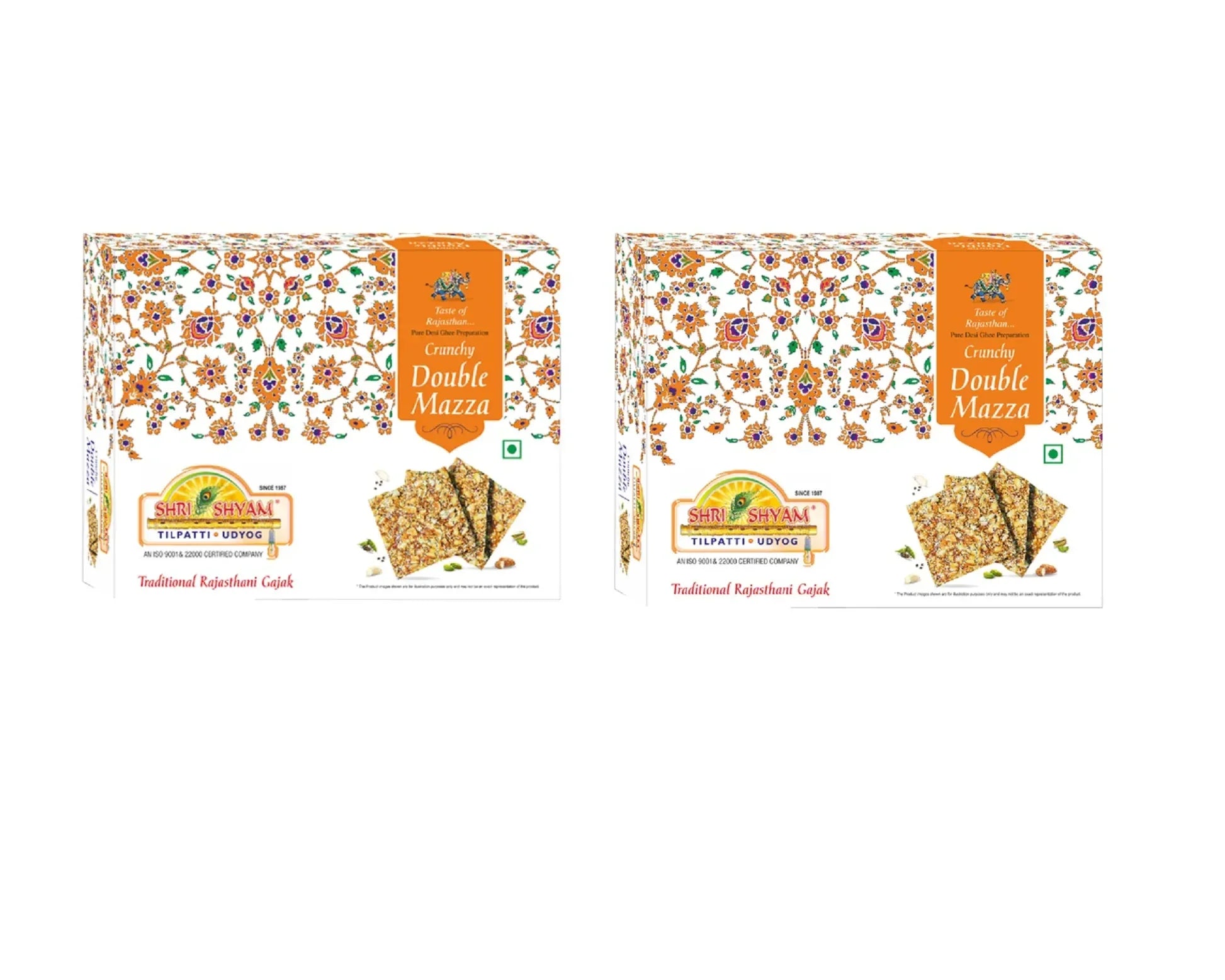 Crunchy Peanut Chikki Product Shot – Sweet Snack