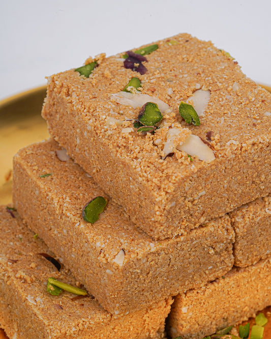 Mewabarfi Indian Sweet Treat | Luxurious Blend of Nuts, Creamy Milk & Aromatic Cardamom | Perfect for Celebrations & Gifting