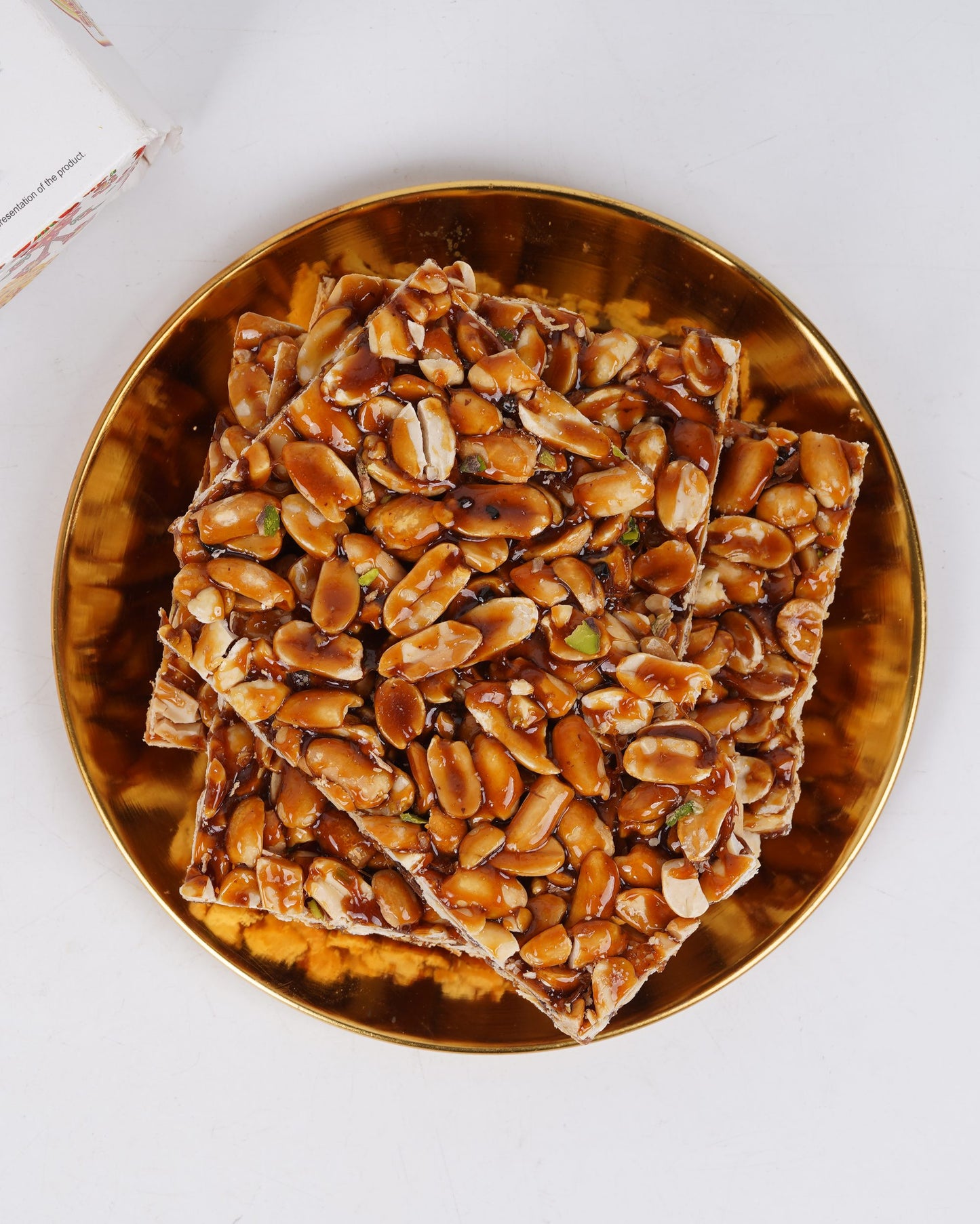 Chikki Peanut Jaggery (500g), Crispy & Nutritious Snack | Made with Jaggery, Peanuts & Pure Desi Ghee | Promotes Detoxification & Digestive Health