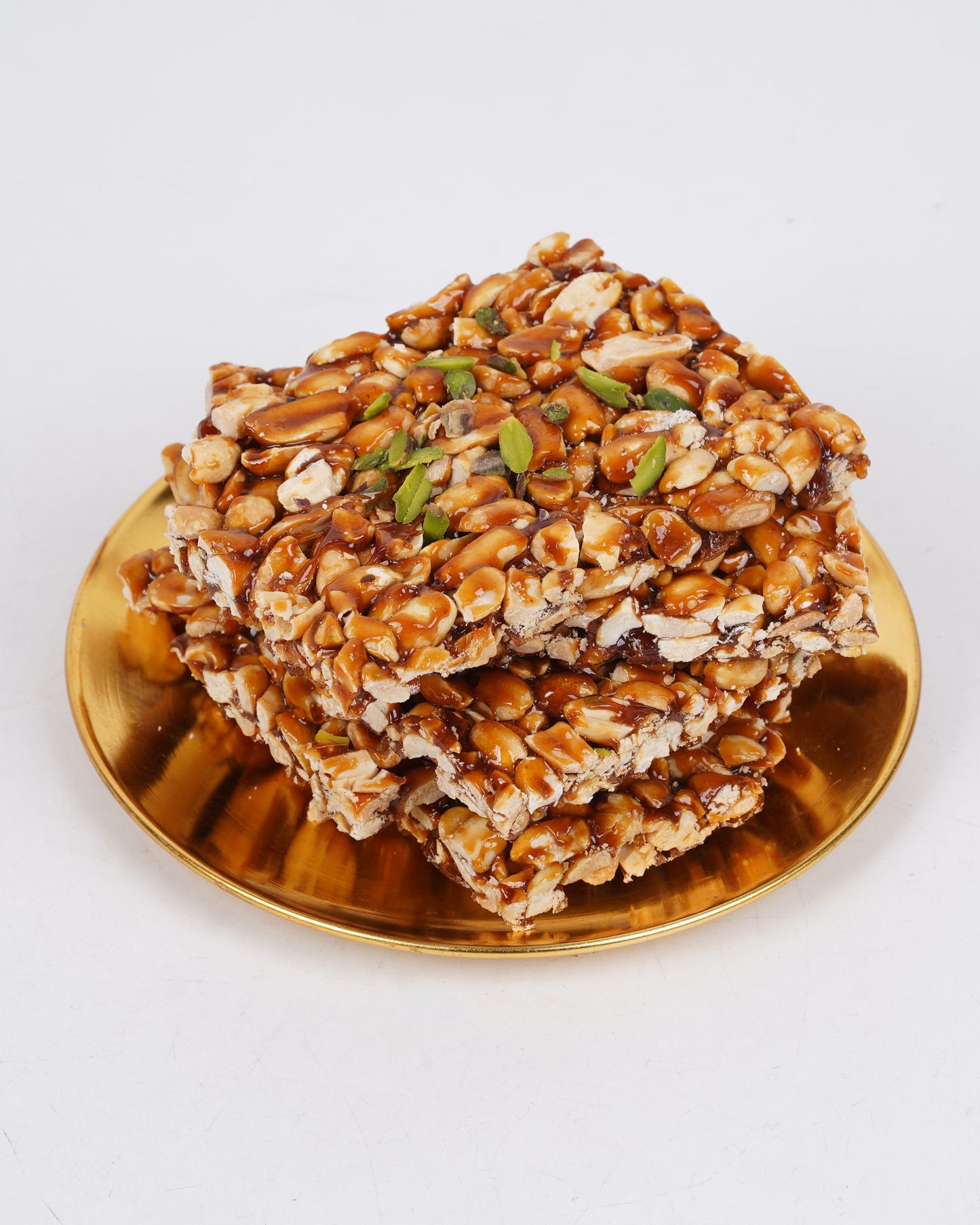 Chikki Peanut Jaggery (500g), Crispy & Nutritious Snack | Made with Jaggery, Peanuts & Pure Desi Ghee | Promotes Detoxification & Digestive Health