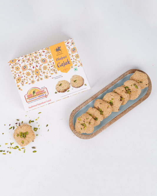 Premium Dholpuri Gajak – Traditional Indian Sweet (500gm)