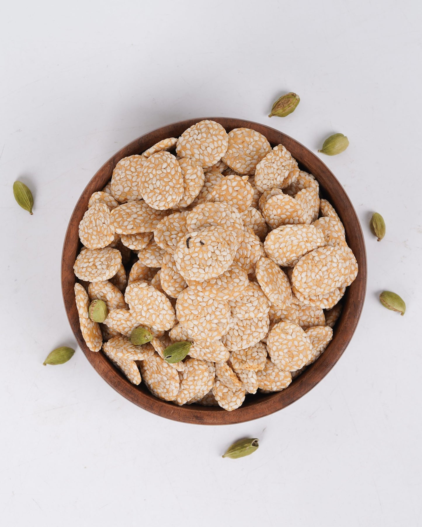 Jaggery Rewri, Traditional Indian Sweet, Nutty Flavor with Premium Jaggery & Sesame Seeds | Healthy & Delicious Treat for Cravings