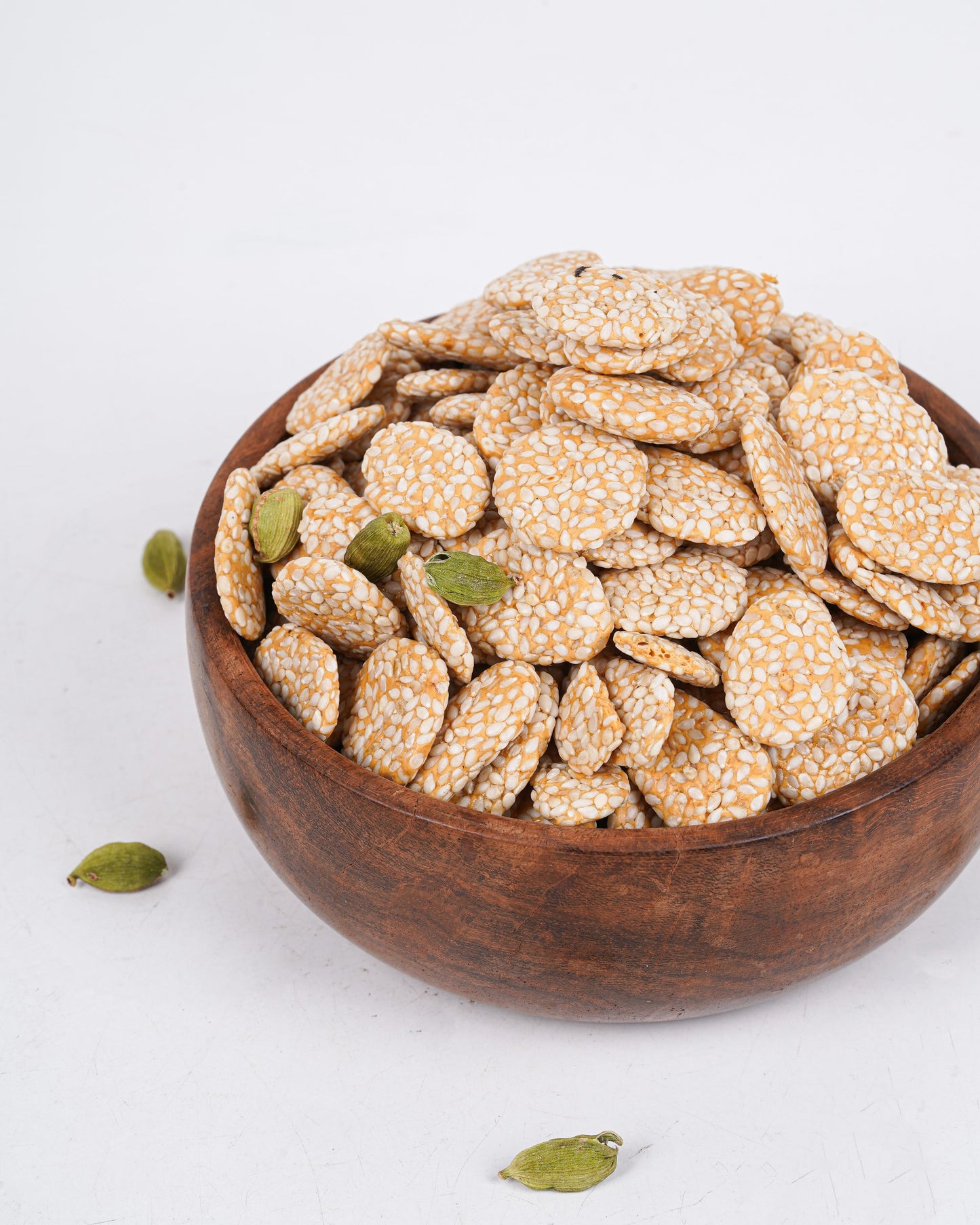 Jaggery Rewri, Traditional Indian Sweet, Nutty Flavor with Premium Jaggery & Sesame Seeds | Healthy & Delicious Treat for Cravings