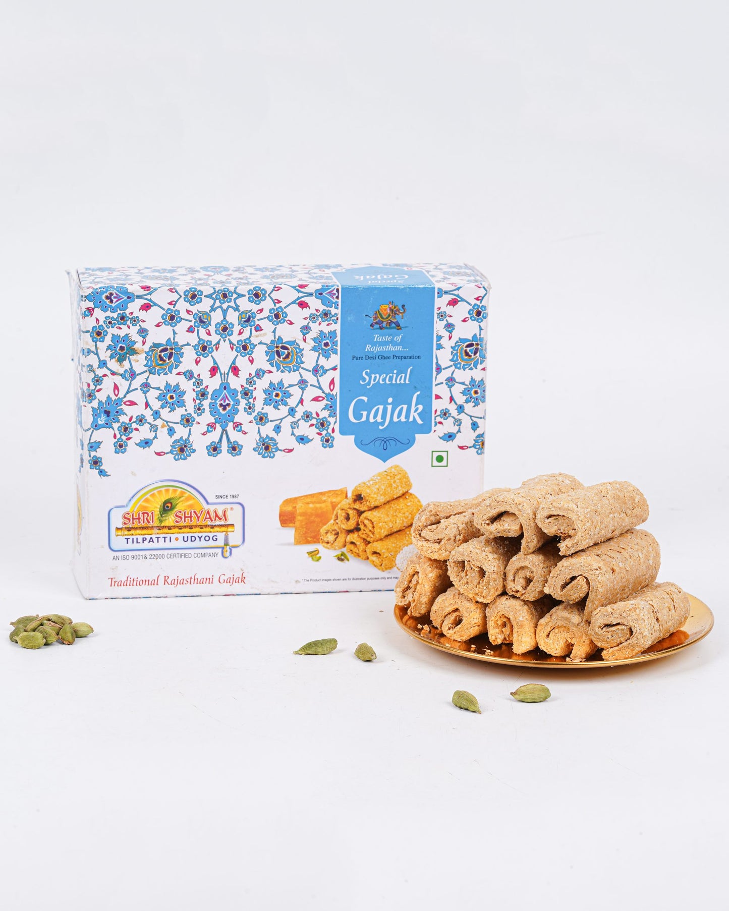 Til Gud Special Gajak Rolls (500g), Authentic Winter Sweet Made with Sesame & Jaggery | Healthy & Delicious Treat for Winter Indulgence