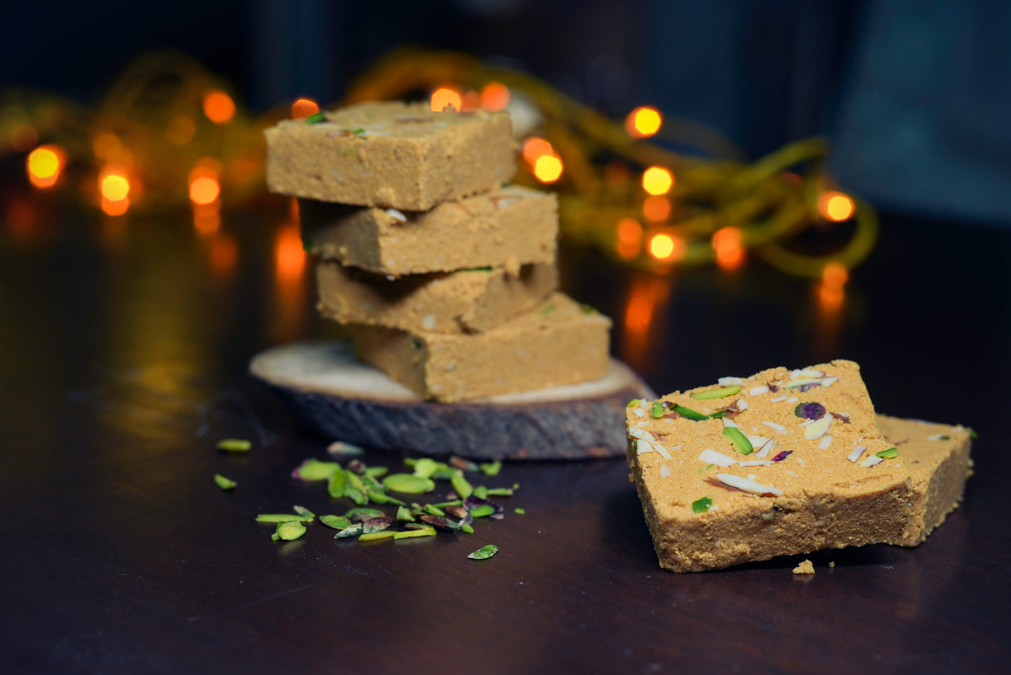 Mewabarfi Indian Sweet Treat | Luxurious Blend of Nuts, Creamy Milk & Aromatic Cardamom | Perfect for Celebrations & Gifting