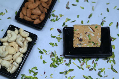 Mewabarfi Indian Sweet Treat | Luxurious Blend of Nuts, Creamy Milk & Aromatic Cardamom | Perfect for Celebrations & Gifting