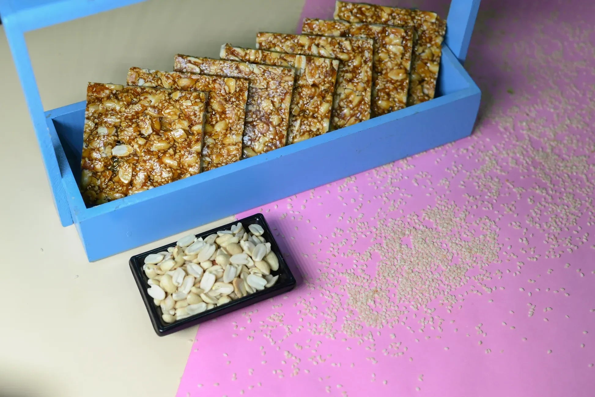 Double Mazza Peanut Chikki 500g Box – Crunchy Sweet Snack