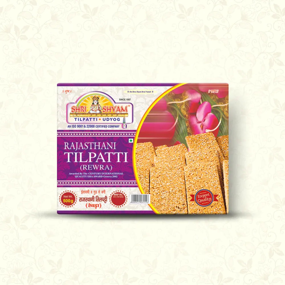 Rajasthani Rewra – Traditional Sesame and Jaggery Sweet