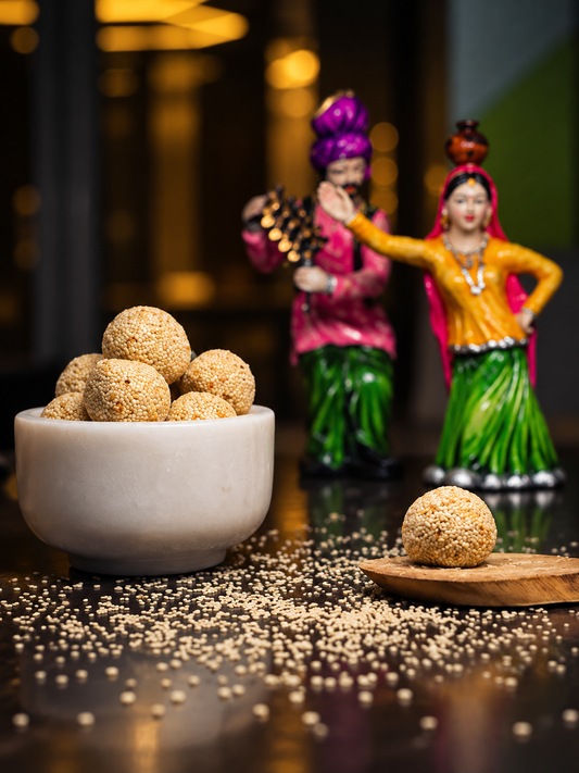 Special Til Laddu, Nutty Sweet Delight | Traditional Indian Treat | Perfect for Gifting & Festivities