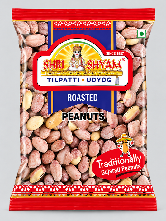Roasted Peanuts (500 Gram), Crunchy Nutty Perfection | Healthy Snack | Ideal for Gifting & Everyday Munching