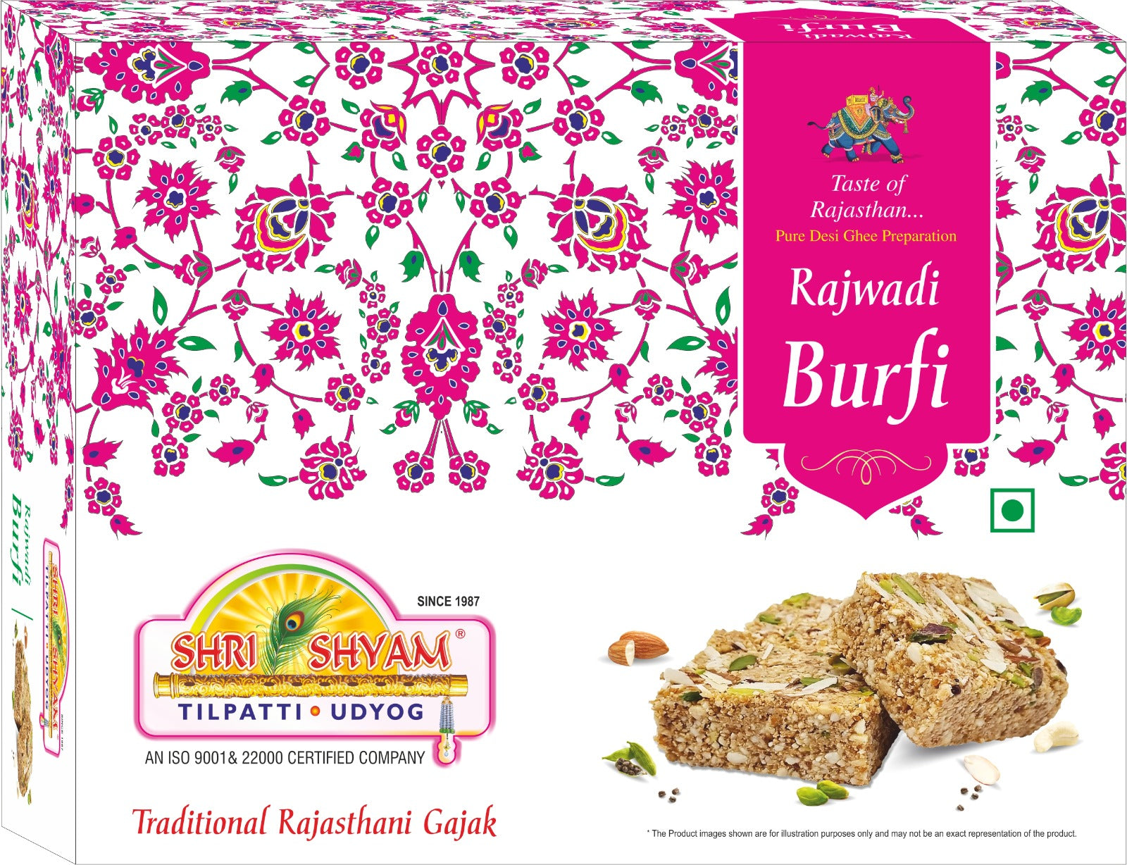 Diwali Special Gajak Combo Pack of 4 by Shree Shyam Tillpatii – Premium Festive Sweet Gift Box