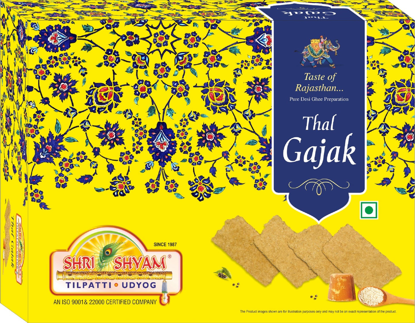 Diwali Special Gajak Combo Pack of 4 by Shree Shyam Tillpatii – Premium Festive Sweet Gift Box