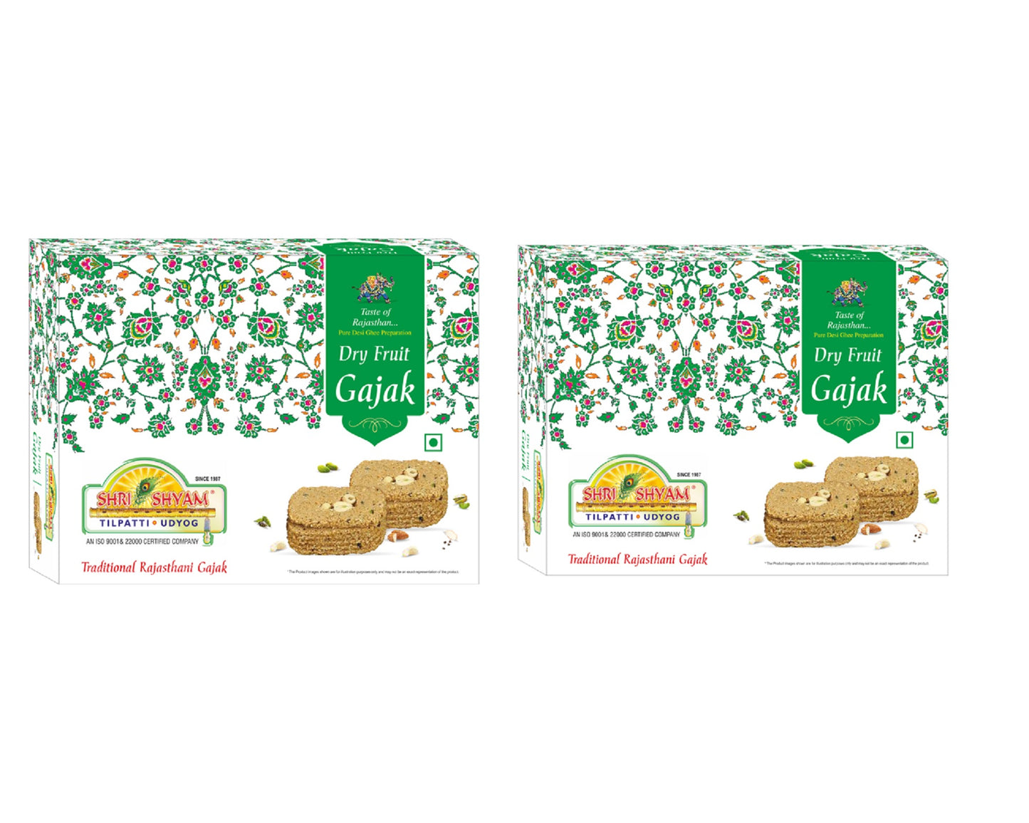 Special Dryfruit Gajak (500g), Premium Indian Sweet Treat | Nutty & Delicious | Perfect for Gifting & Celebrations