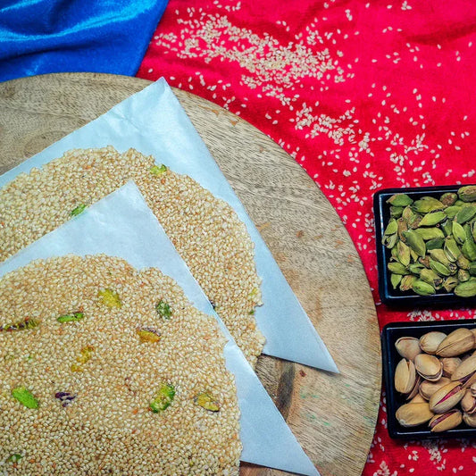 Jaggery Rewari (500g) – Traditional Rajasthani Sesame Sweet