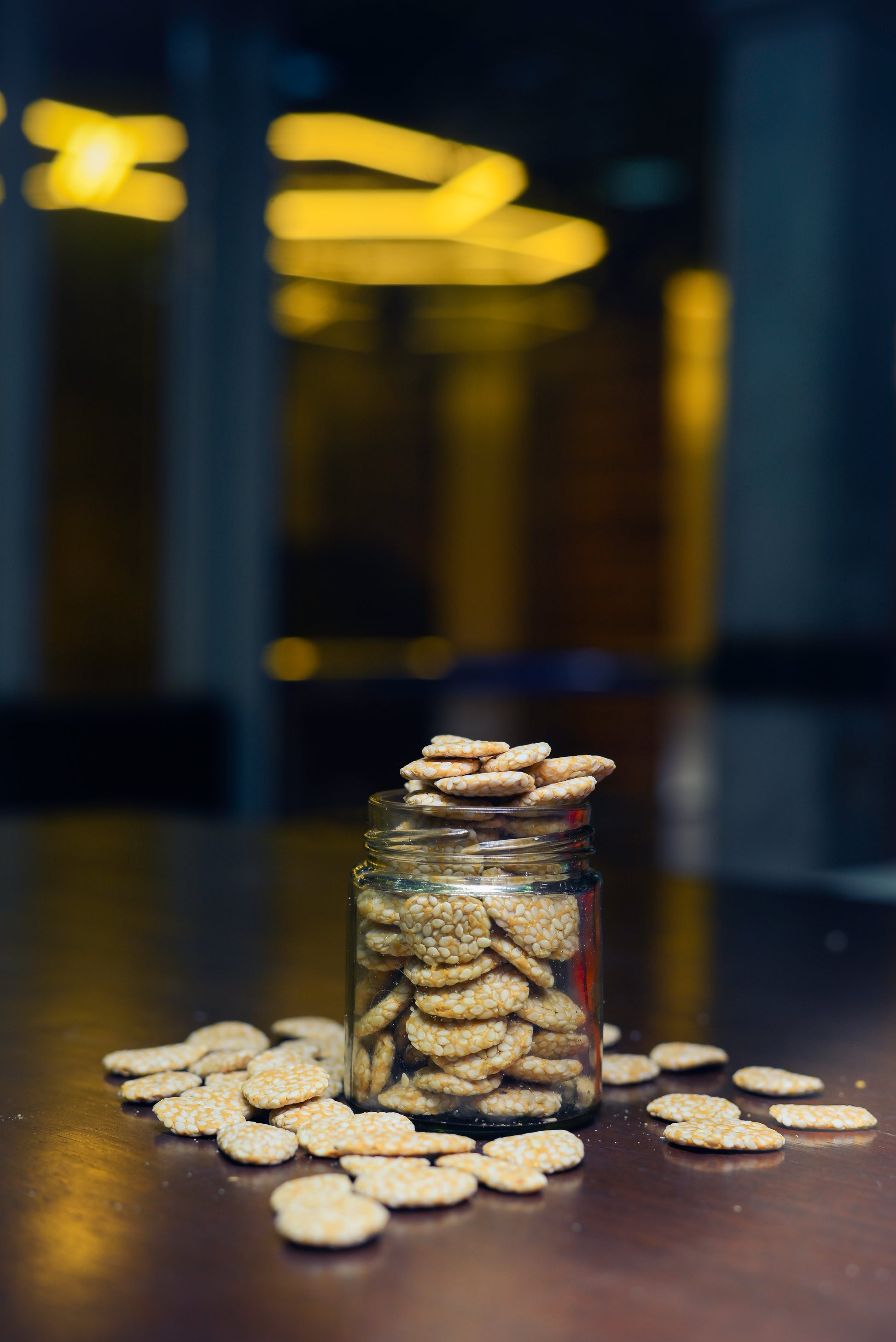 Jaggery Rewri made with premium jaggery and sesame seeds