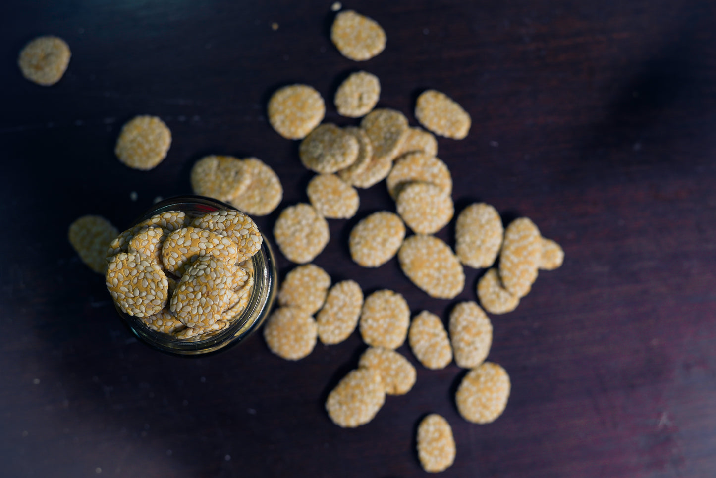 Jaggery Rewri made with premium jaggery and sesame seeds