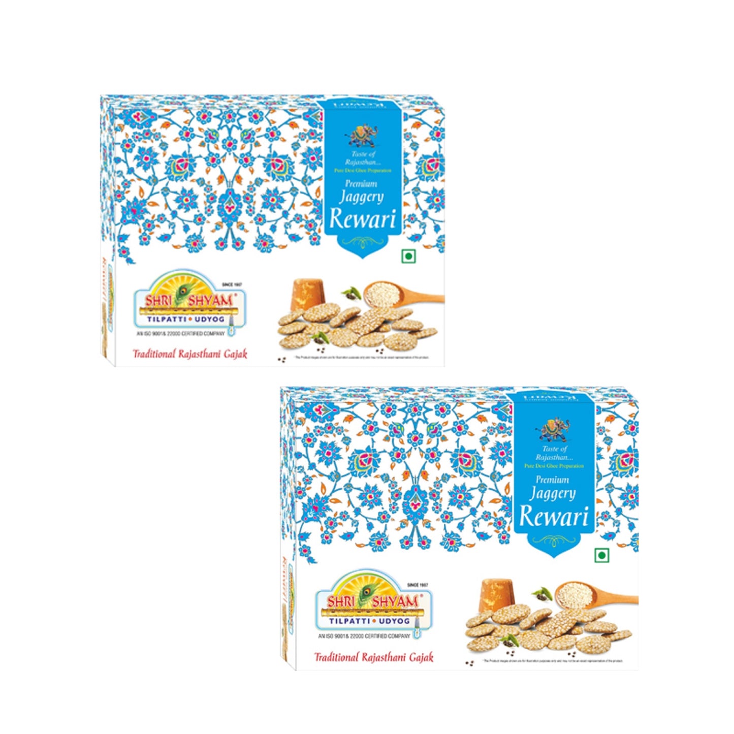 Jaggery Rewri made with premium jaggery and sesame seeds