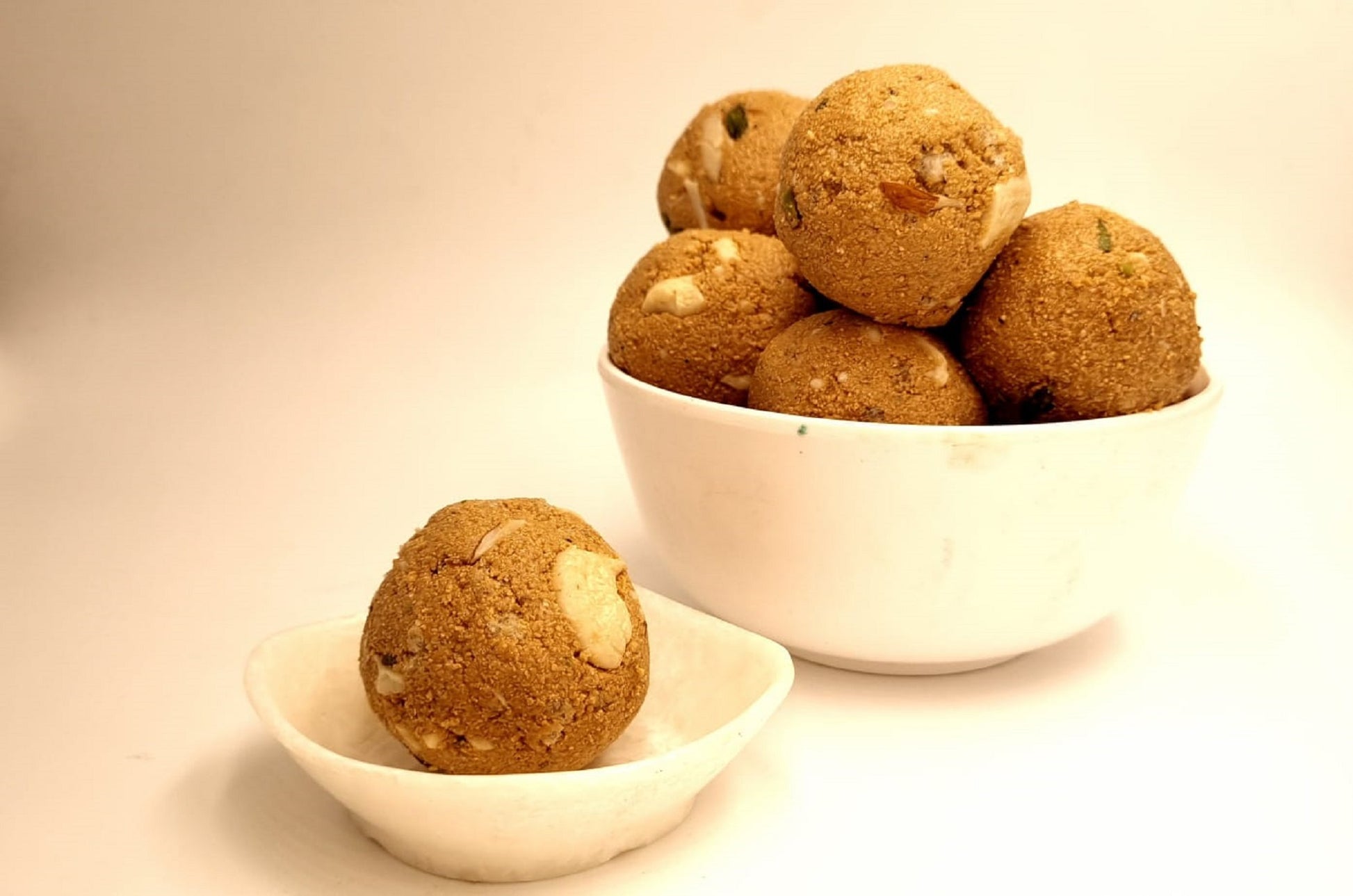 Marwadi Gond Laddu traditional Indian sweet with rich nutty flavor