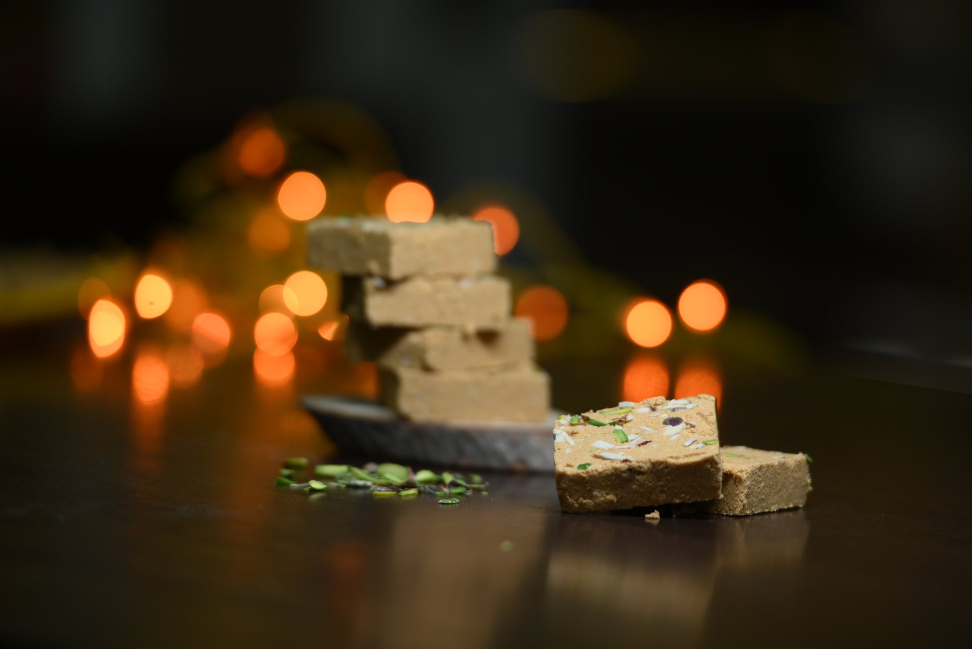 Mewabarfi packaging showing ingredients and nutritional information