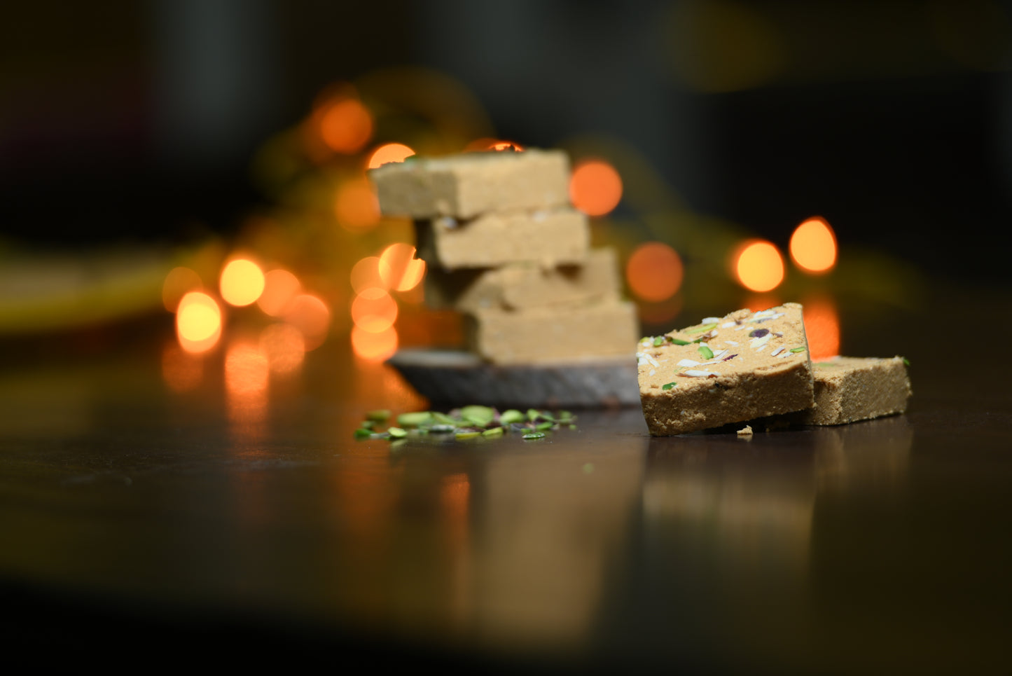 Mewabarfi packaging showing ingredients and nutritional information