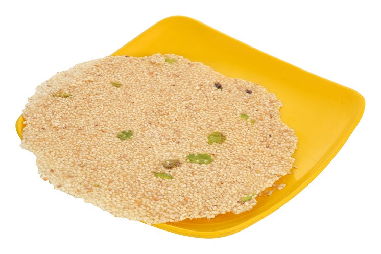 Side-angle shot of premium dry fruit tilpatti box