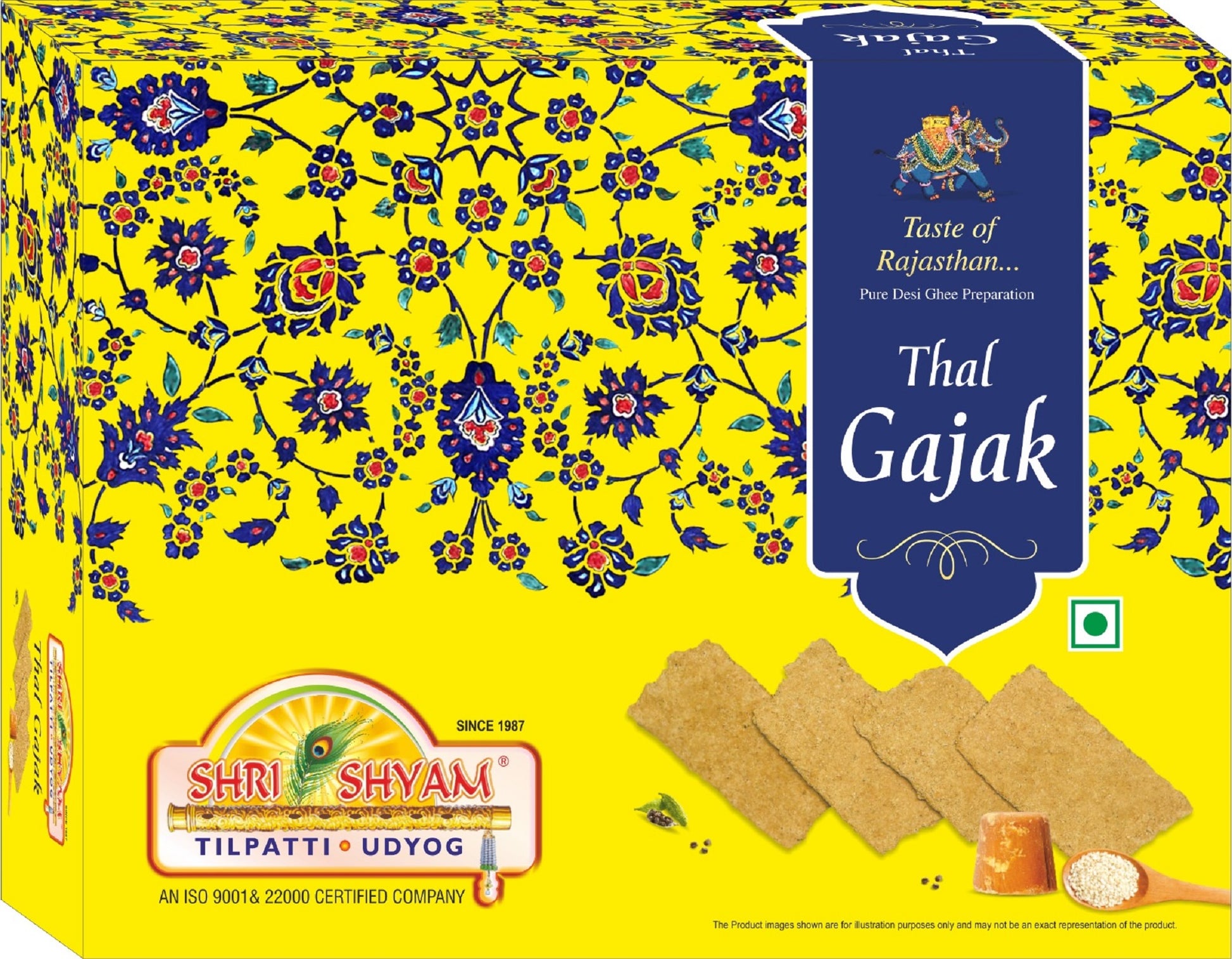 Thal Gajak packaging front – crunchy sesame treat