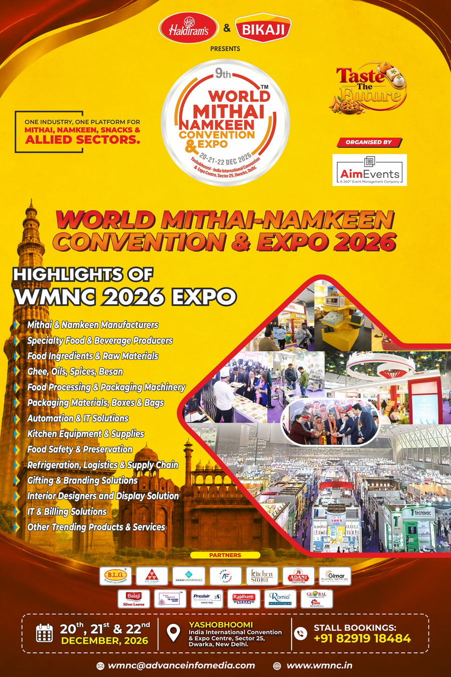 World Mithai-Namkeen Convention & Expo 2026
