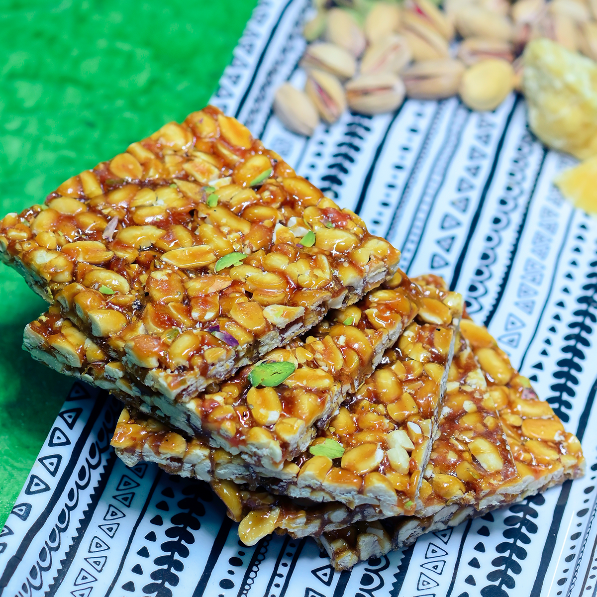 Peanut Chikki (500g) shreeshyamtilpatti 