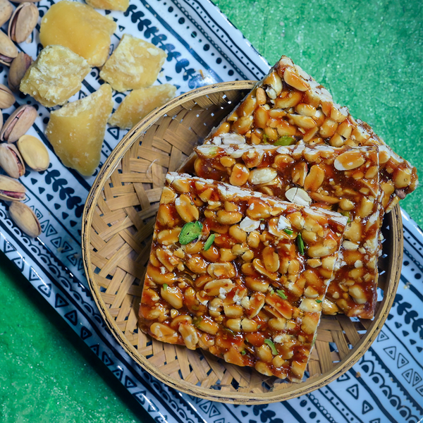 Peanut Chikki (500g) shreeshyamtilpatti 